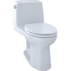 Water Toilets Toto MS854114EG#01 1 Piece Elongated Bowl Toilet in