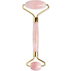 Rosa Gua Sha & Gesichtsmassage-Roller Cloud & Glow Rose Quartz Roller