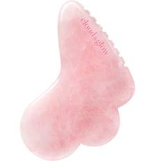 Rosa Gua Sha & Gesichtsmassage-Roller Cloud & Glow Butterfly Gua Sha