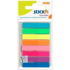 Sticky Notes Stick'N Indeksfaner neon farver 8x20stk