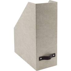 Beige Tidsskriftsamlere Bigso Magazine Collector 24.5x11.5x32cm