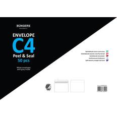 Büngers Envelope Peel & Seal C4 50pcs