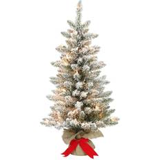 Decorative Items Puleo International Pre-Lit 3ft. Slim Frasier Fir Green 36 Inch Christmas Tree