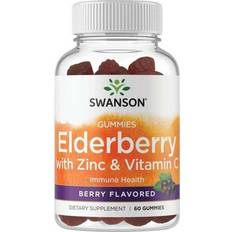 Swanson Elderberry With Zinc & Vitamin C Berry 60