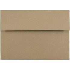 Jam Paper Shipping, Packing & Mailing Supplies Jam Paper Brown Kraft Bag Envelopes A7 5.25" X 7.25" 50pk