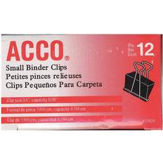 Office Supplies Acco Binder Clips 3 4 in