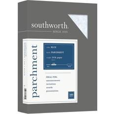 Parchment Specialty Paper, Blue, 24lb, 8 1/2 x 11, 500 Sheets