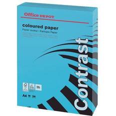 Blau Kopierpapier Office Depot A4 Coloured Paper Blue 80 gsm Smooth 500 Sheets