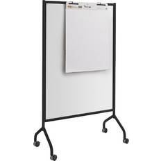 SAFCO Impromptu Magnetic Dry-Erase Whiteboard, Steel Frame, 6' x 4' (8511BL) Black