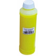 Glitzerkleber UV-aktiv stempelblæk 250 ml. Transparent yellow