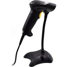 Ewent Barcode Reader with Support EW3400 LED USB Black