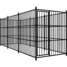 vidaXL Outdoor Dog Kennel 450x150x185cm Garden Pet Playpen Exercise Cage