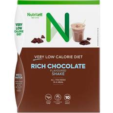 Sjokolade Vektkontroll & Detox Nutrilett Meal Replacement Shake Chocolate 10-pack 10 st