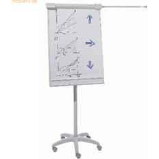 Whiteboards reduziert Dahle Team Mobile Flipchart Easel Magnetic 680x1050mm Grey D00311893