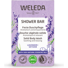 Fettige Haut Körperseifen Weleda Shower Bar Lavender & Vetiver 75g
