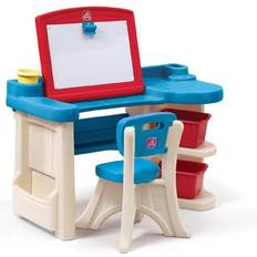 Spielzeuge Step2 Studio Art Desk and Easel Includes Desk Chair and Storage Bins