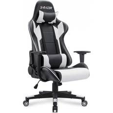 Homall Swivel White Office Chair 47.8"