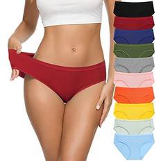 Culayii High-Cut Full Coverage Stretch Cool Panties 10-pack