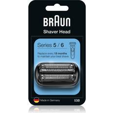 Braun Oppladbart batteri Barberhoder Braun Series 5/6 Combipack 53B Blade
