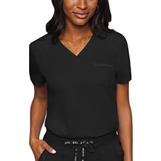Med Couture Women’s Touch Chest Pocket Tuck in Top