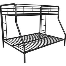 Black Bunk Beds DHP Twin-Over-Full Bunk Bed