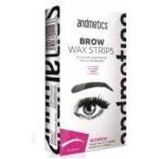 Augenbrauengele Andmetics Facial care Wax Strips Eye Brow Stripes Women 1 Stk