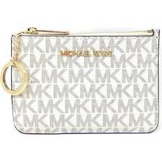 Michael Kors Jet Set Travel Small Top Zip Coin Pouch ID Holder Wallet Brown