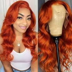 Kiotioy Ginger Lace Front Wig 18 inch Blonde