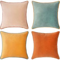MMDTPCO4S Complete Decoration Pillows Yellow, Orange, Green, Beige (18x18)
