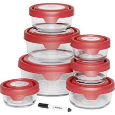 Red Food Containers Anchor Hocking TrueSeal Food Container 15