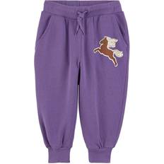 Mini Rodini Horses Sweatpants - Purple (2273013445)