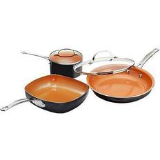 Gotham Steel Non-Stick Ti-Ceramic Cookware Set with lid 5 Parts