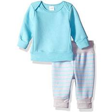 Hanes Baby Flexy Adjustable Sweatshirt Jogger Pant Set