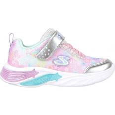 Skechers Girls Star Sparks Light Up Sporty - Silver