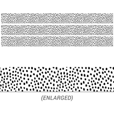 Shop Toys on sale Creative Teaching PressÂ Straight Border, 3" x 144' Black Messy Dots on White (CTP10451-3) White