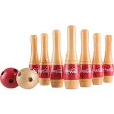 Bowling on sale ‎Trademark Global Coca Cola Lawn Bowling Game, Red