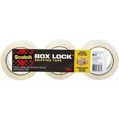 3M Shipping, Packing & Mailing Supplies 3M Box Lock Shipping Packaging Tape 1.88inx163.8ft 3-pack