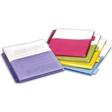 Office Depot Binders & Folders Office Depot Cardinal Insertable Divider, 5-Tab, Assorted Colors, 5/Pack (CRD 84012) Assorted