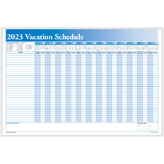 Blue Calendars ComplyRightï¿½ Calendar Planner, 36" x 24" Full Vacation, 2023