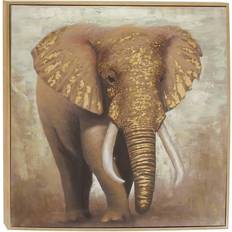 Harper & Willow Traditional Elephant Wall Decor 47x47"