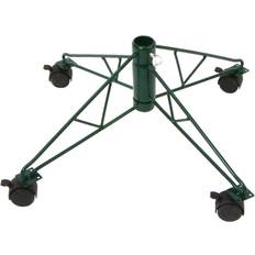 Northlight 21 in. Rolling Metal Tree Stand for Artificial