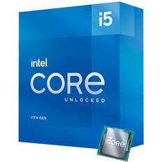 Intel Socket 1200 Prosessorer Intel Core i5 11600K 3.9GHz Socket 1200 Box without Cooler