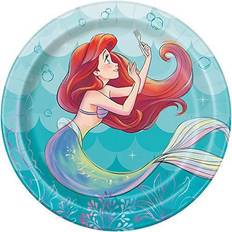 Ariel little mermaid Disney The Little Mermaid Ariel 7 Dessert Plate (8)