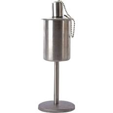 Silbrig Öllampen Esschert Design Oil Torch Standing Stainless Steel Silver Öllampe