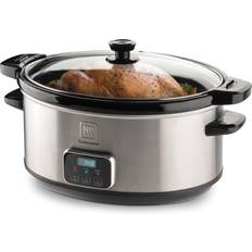 Brentwood Select SC-157N 7 Quart Slow Cooker, Blue - Brentwood