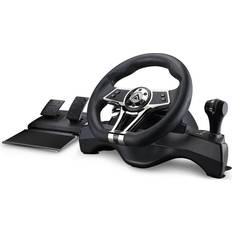PlayStation 4 Ratt - og pedalsett Kyzar Playstation 5 Steering Wheel – Rat & Pedal Set - Black