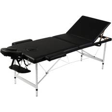 vidaXL 3 Zones Massage Table Aluminum Frame