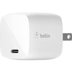Batteries & Chargers Belkin BoostCharge White 30W USB-C GaN Charger
