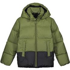 Reima Teisko Kid's Down Jacket - Khaki Green (5100104A-8930)