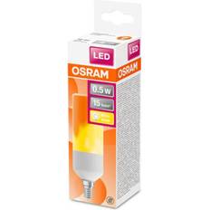 Energiesparlampen Osram Flame Effect Energy-Efficient Lamps 0.5W E14